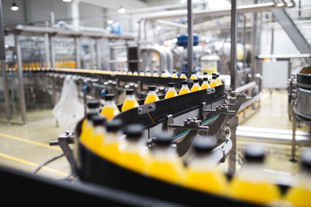 Linea in una fabbrica - settore packaging