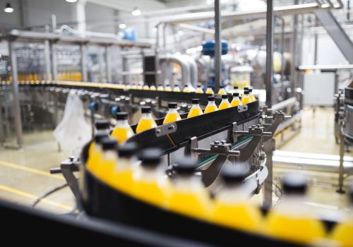 Linea in una fabbrica - settore packaging